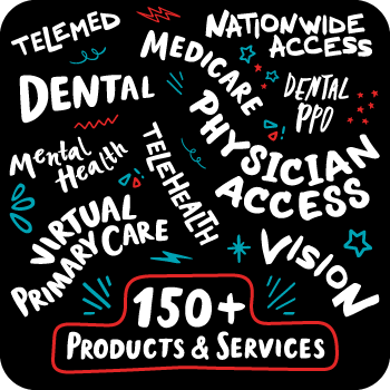 Graphic of services available